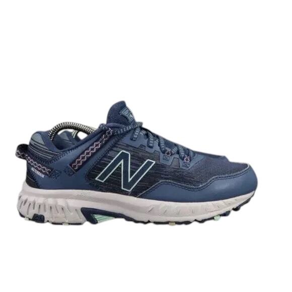 New Balance Shoe Women 7.5 Athletic Trail Running Sneaker All Terrain 410v6 Blue - Picture 1 of 15